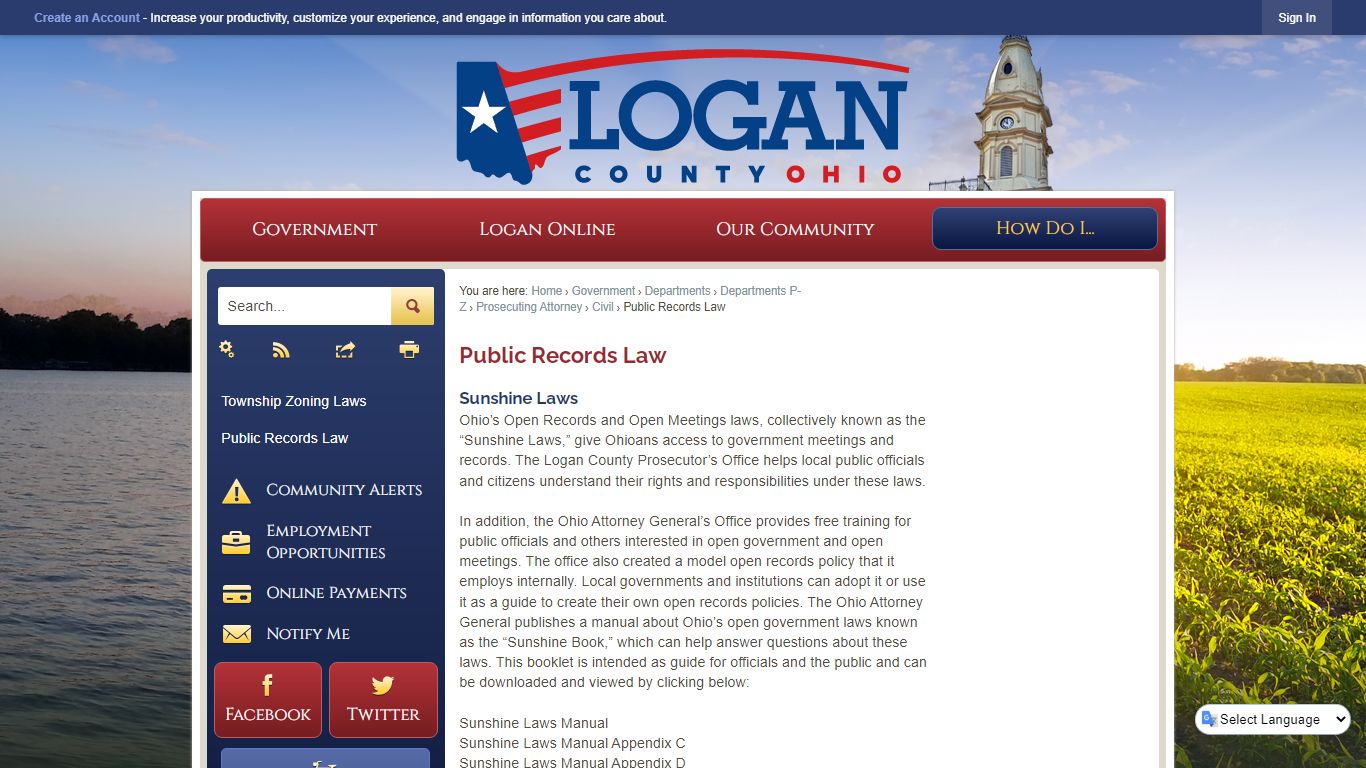 Public Records Law | Logan County, OH - Official Website