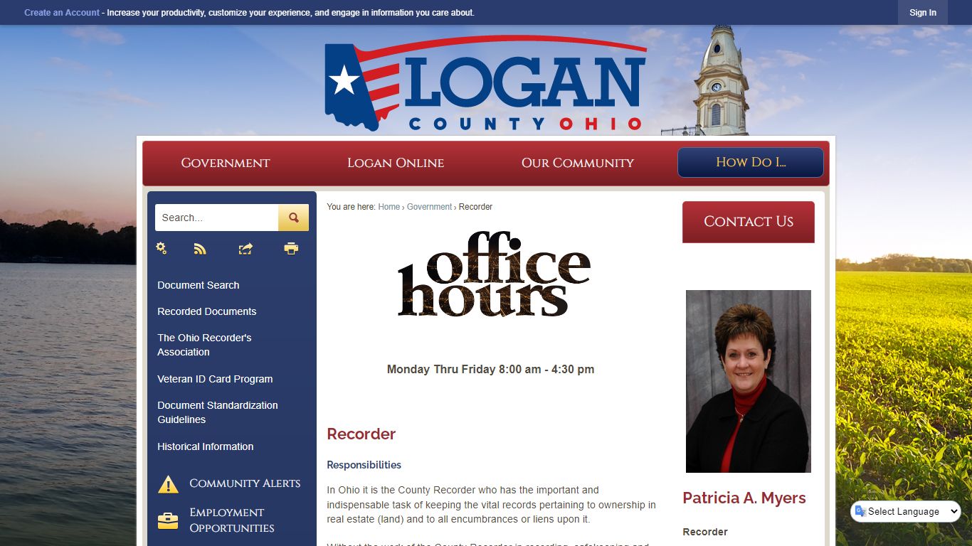 Recorder | Logan County, OH - Official Website