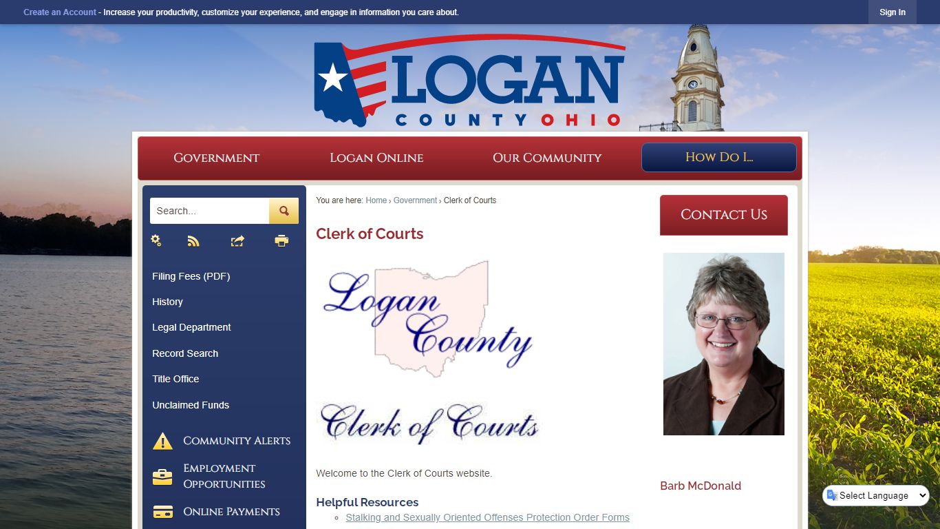 Clerk of Courts | Logan County, OH - Official Website
