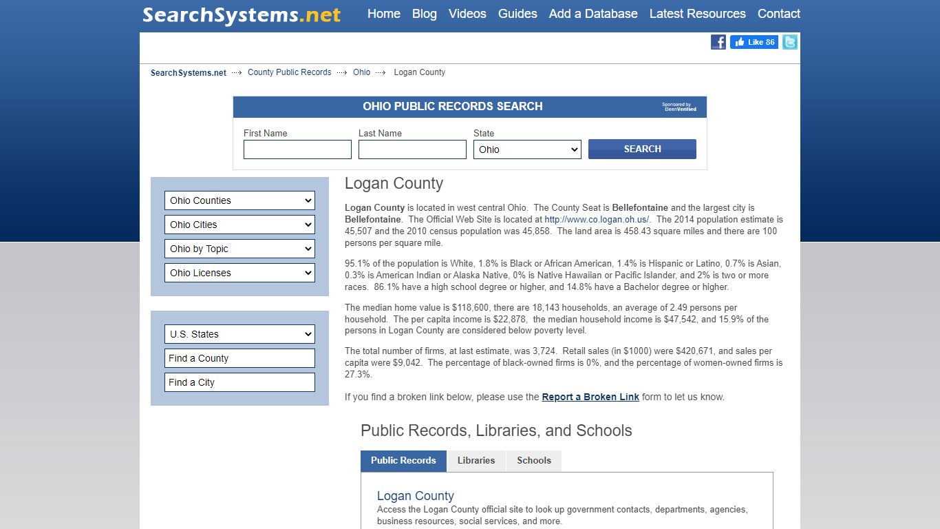Logan County Criminal and Public Records